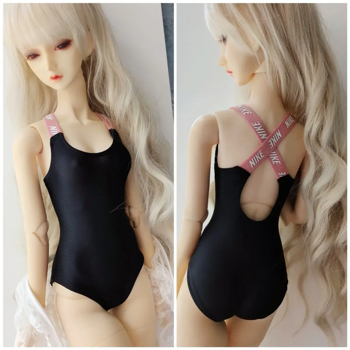 (Customized) 60cm Doll's Clothes for 1/3 Bjd Doll One-piece Swimsuit Backless Slim Lace Blouse Toys Dress Up Doll Accessories
(Customized) 60cm Doll's Clothes for 1/3 Bjd Doll One-piece Swimsuit Backless Slim Lace Blouse Toys Dress Up Doll Accessories