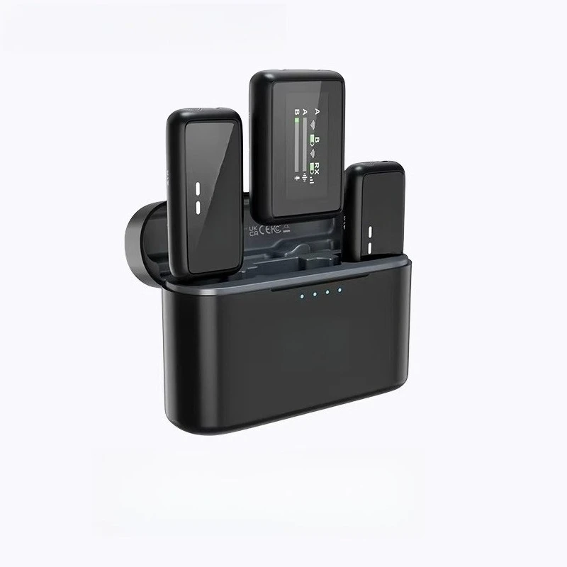 Nearstream Wireless Double Lapel Microphone Dual Uhf Lapel Microphone Wireless Lapel Microphone For Video Camera
Nearstream Wireless Double Lapel Microphone Dual Uhf Lapel Microphone Wireless Lapel Microphone For Video Camera