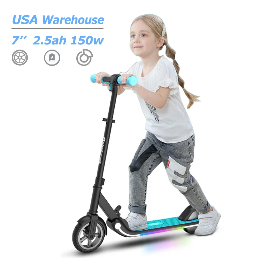 USA Warehouse Wholesale 150W Foot Scooter For Kids Two Wheel Adjustable Baby Children Scooter Electric
USA Warehouse Wholesale 150W Foot Scooter For Kids Two Wheel Adjustable Baby Children Scooter Electric