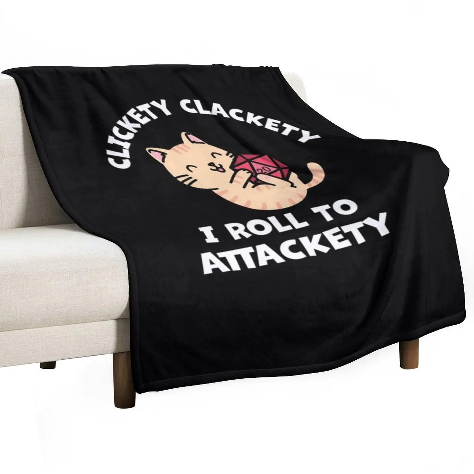 Clickety Clackety I Roll to Attackety \t Throw Blanket Single Summer Beddings Furry Blankets
Clickety Clackety I Roll to Attackety \t Throw Blanket Single Summer Beddings Furry Blankets