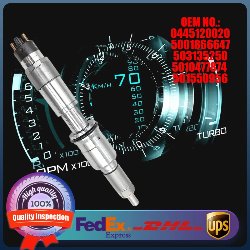 Common Rail Diesel Injector 0445120019 0445120020 0986435523 503135250 5001866647 5010477874 for Renault and Iveco
Common Rail Diesel Injector 0445120019 0445120020 0986435523 503135250 5001866647 5010477874 for Renault and Iveco