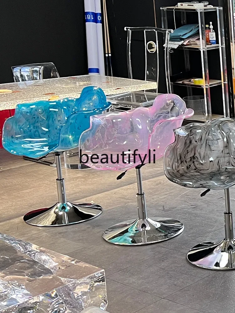 zqqqqModern simple casual backrest acrylic petal bar chair restaurant rotating dining chair bar
zqqqqModern simple casual backrest acrylic petal bar chair restaurant rotating dining chair bar