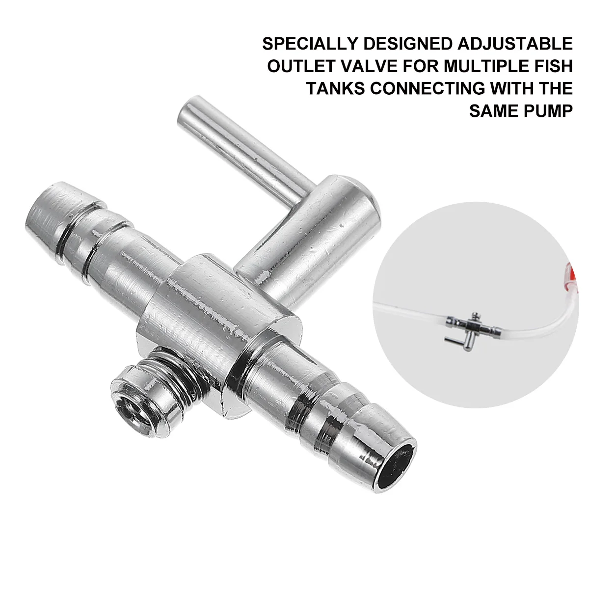 8Pcs Regulating Valve Hose Connector for Fish Tank Aquarium Splitter Stainless Steel One Way Gas Control Lever Air
8Pcs Regulating Valve Hose Connector for Fish Tank Aquarium Splitter Stainless Steel One Way Gas Control Lever Air