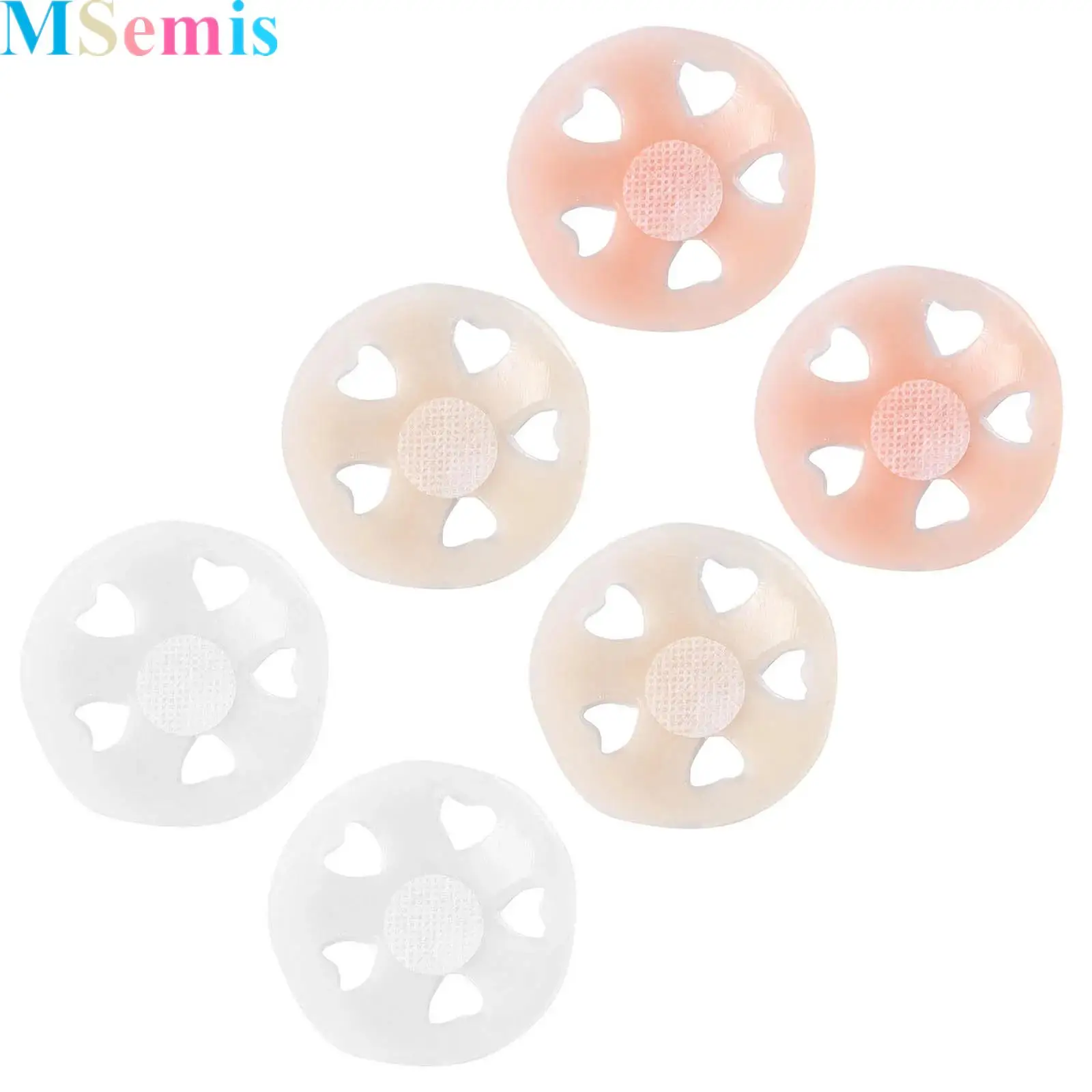 2Pairs Women Breathable Perforated Silicone Anti-Peek Invisible Traceless Nipple Covers Water Proof Sweat Proof for Daily Wear
2Pairs Women Breathable Perforated Silicone Anti-Peek Invisible Traceless Nipple Covers Water Proof Sweat Proof for Daily Wear