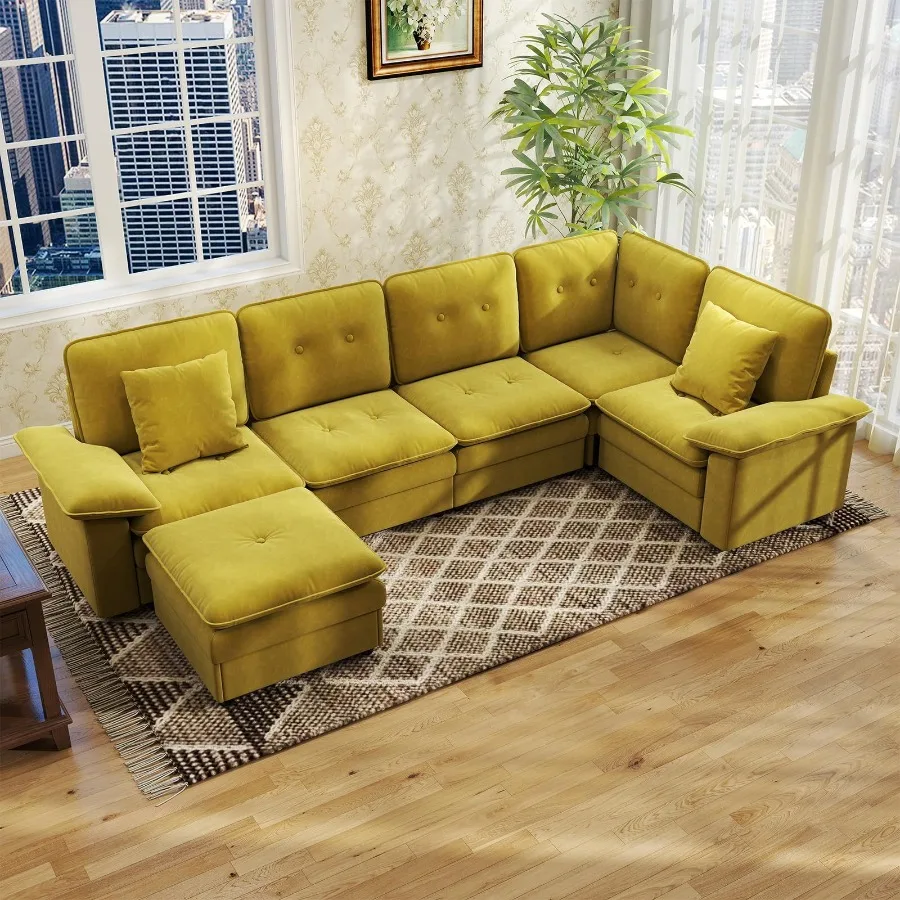 PPL Seater Modular Sectional Sofa with Movable Ottoman Comfy Deep Seat Cloud Couch for Living Room Apartment Office Beige White
PPL Seater Modular Sectional Sofa with Movable Ottoman Comfy Deep Seat Cloud Couch for Living Room Apartment Office Beige White