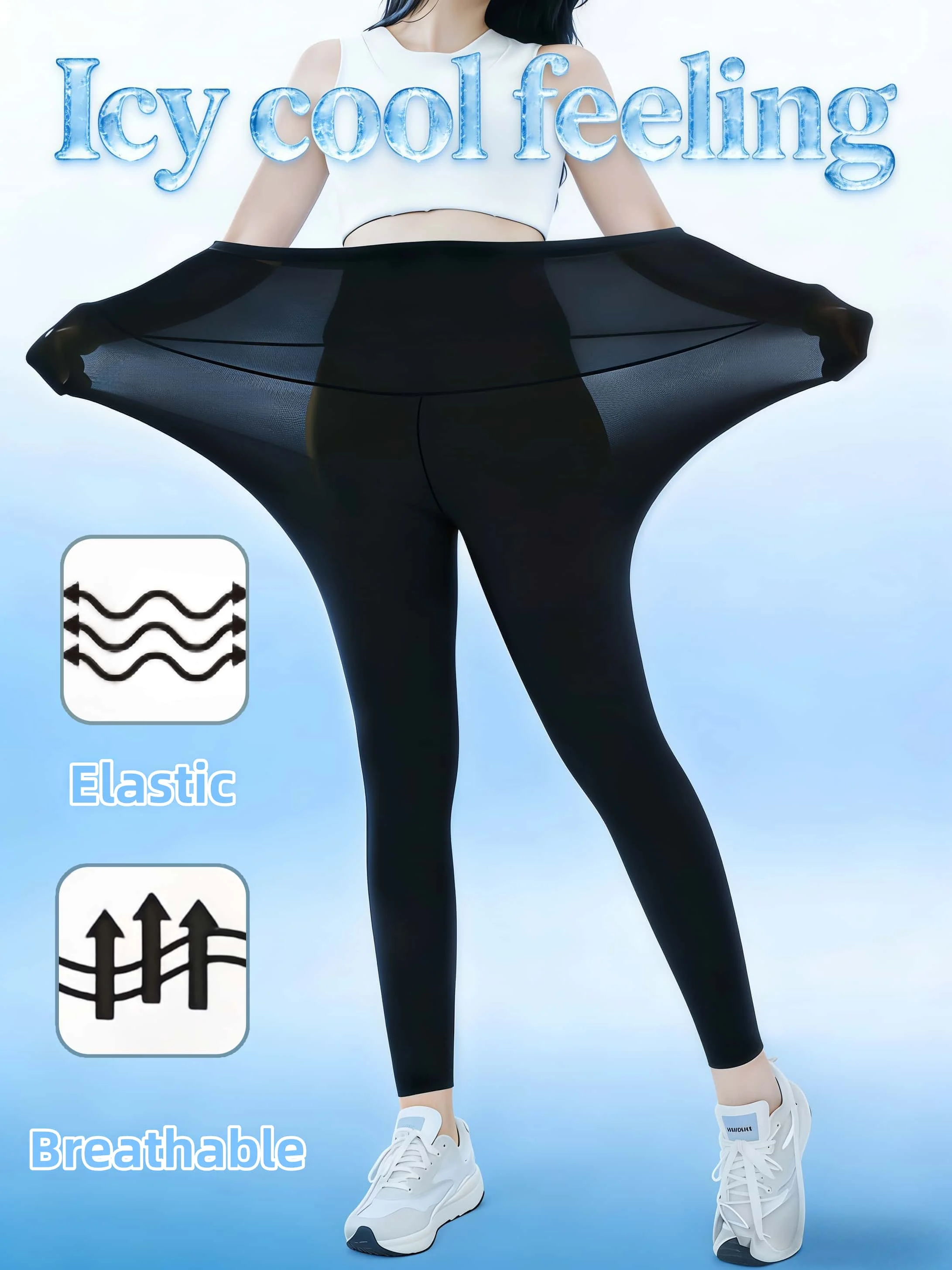 Women's Cooling Breathable Yoga Pants High Waist Stretchy Comfortable Elegant Casual Yoga Pants for Daily Wear Workouts
Women's Cooling Breathable Yoga Pants High Waist Stretchy Comfortable Elegant Casual Yoga Pants for Daily Wear Workouts