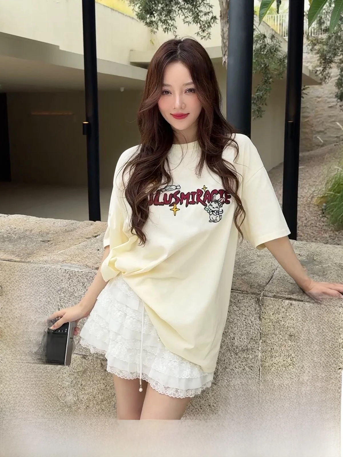 LulusMiracle American Casual Set Women's Short Sleeve Shorts Two-Piece Set Comfortable Breathable Summer Outfit round Neck
LulusMiracle American Casual Set Women's Short Sleeve Shorts Two-Piece Set Comfortable Breathable Summer Outfit round Neck