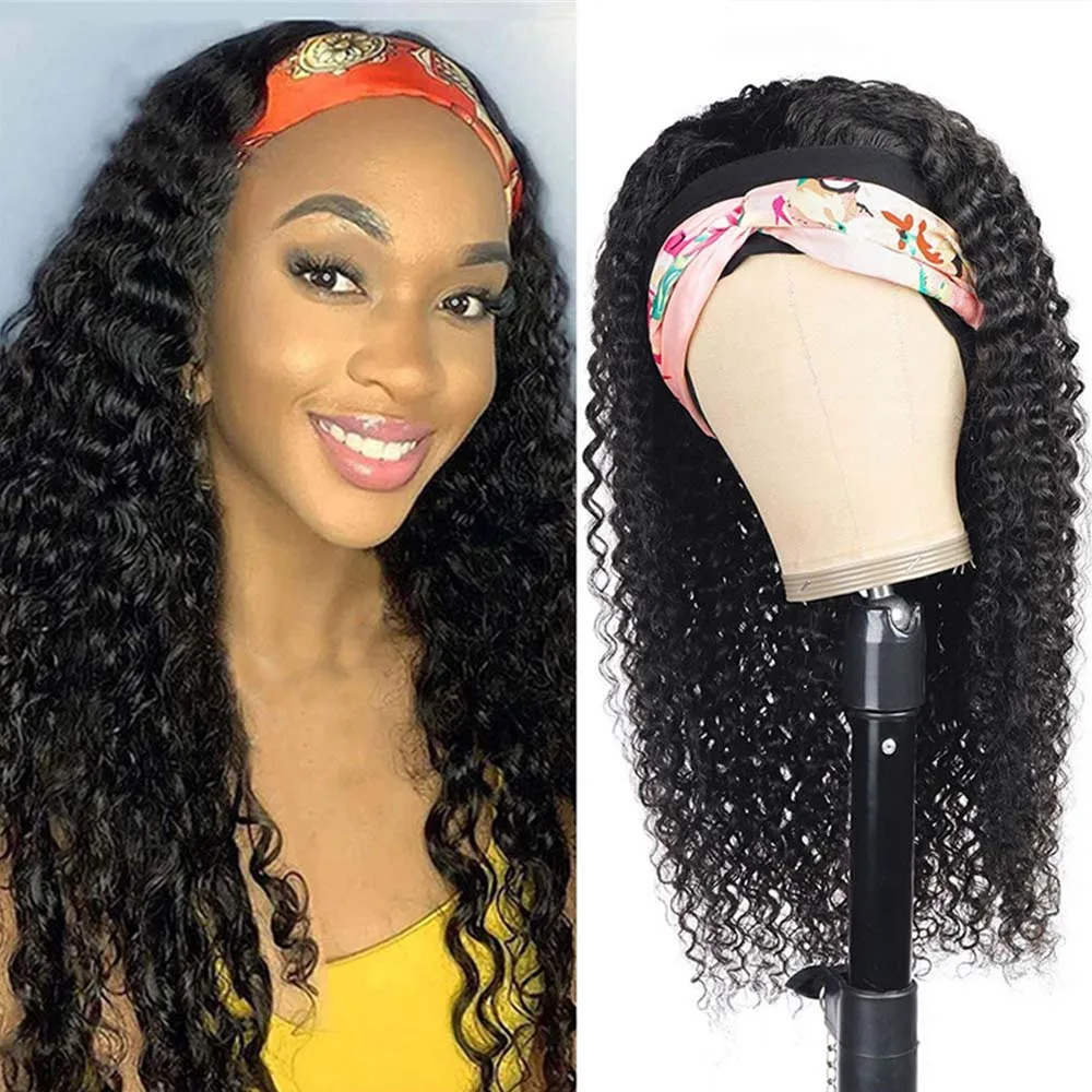 IUPin 150% Headband Human Hair Wig Jerry Curly Glueless Brazilian Human Remy Hair Wigs with Pre-Attached Scarf Wigs for Women
IUPin 150% Headband Human Hair Wig Jerry Curly Glueless Brazilian Human Remy Hair Wigs with Pre-Attached Scarf Wigs for Women