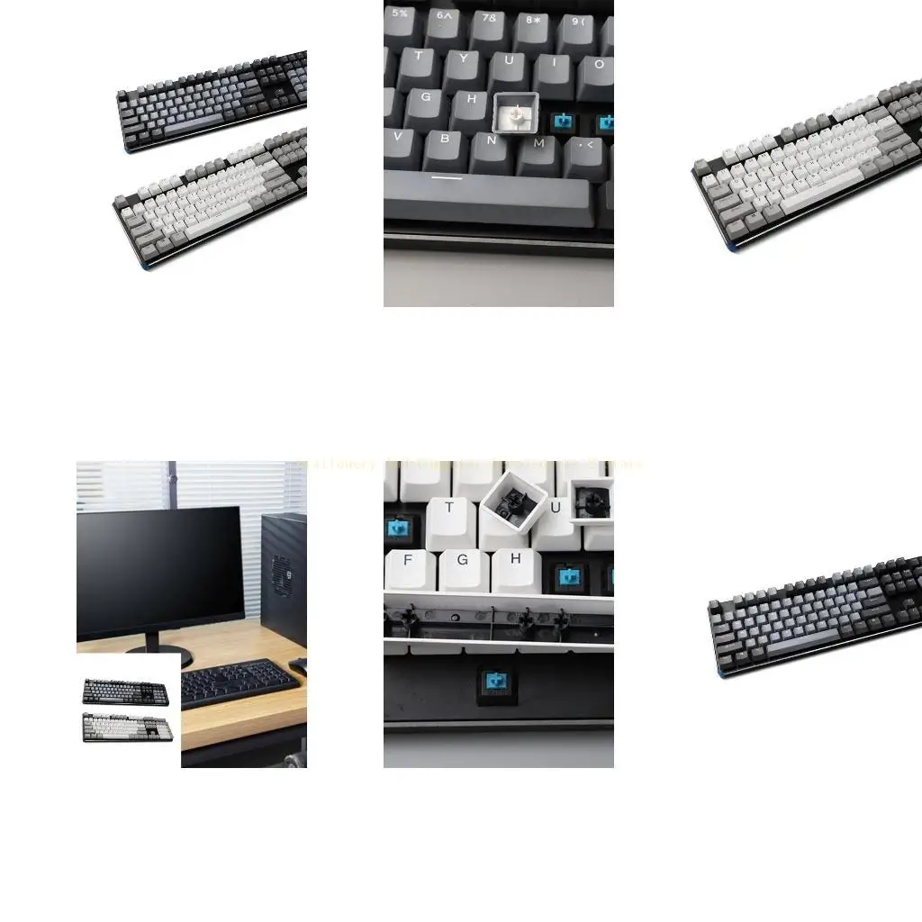 104Key Keycaps PBT PBOT Profile Double Color Caycaps для MX Gaming Механические клавиатуры XDA Клюки Клюки Долгосрочное
104Key Keycaps PBT PBOT Profile Double Color Caycaps для MX Gaming Механические клавиатуры XDA Клюки Клюки Долгосрочное