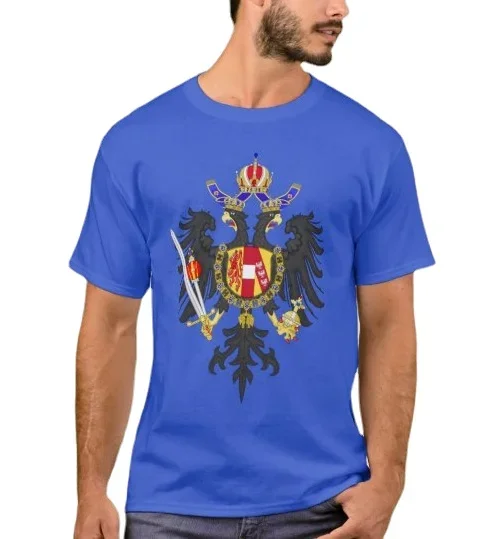 Austria Empire Double Headed Eagle Heraldry Printed T-Shirt. Summer Cotton O-Neck Short Sleeve Mens T Shirt New S-3XL
Austria Empire Double Headed Eagle Heraldry Printed T-Shirt. Summer Cotton O-Neck Short Sleeve Mens T Shirt New S-3XL