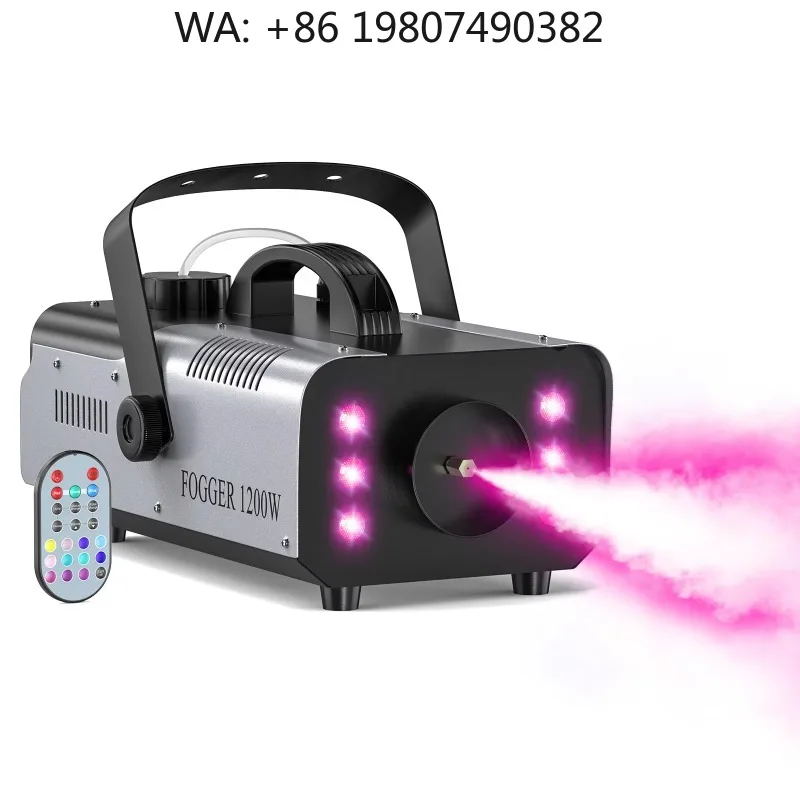1200W 6LED Automatic DMX Fog Auto Color Changing Smoke Generator for Disco Christmas DJ Live Party Stage FX
1200W 6LED Automatic DMX Fog Auto Color Changing Smoke Generator for Disco Christmas DJ Live Party Stage FX