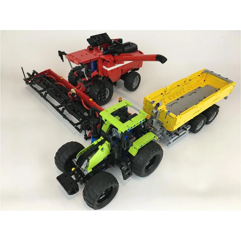 MOC-98202New Agricultural Cargo Harvester Building Block Model1155Parts,MOC Creative Boys'Children's Birthday Building Block Toy
MOC-98202New Agricultural Cargo Harvester Building Block Model1155Parts,MOC Creative Boys'Children's Birthday Building Block Toy