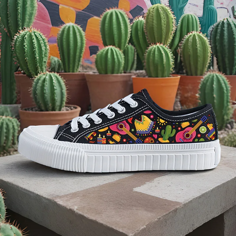 Women's Sports Shoes for All Seasons Outdoor Student Fashion Expert Women's Canvas Shoes Guitar Cactus High-Top Round Toe Flats Bottom Breathable Vulcanized Shoes Digital Printing Women's Shoes
Women's Sports Shoes for All Seasons Outdoor Student Fashion Expert Women's Canvas Shoes Guitar Cactus High-Top Round Toe Flats Bottom Breathable Vulcanized Shoes Digital Printing Women's Shoes