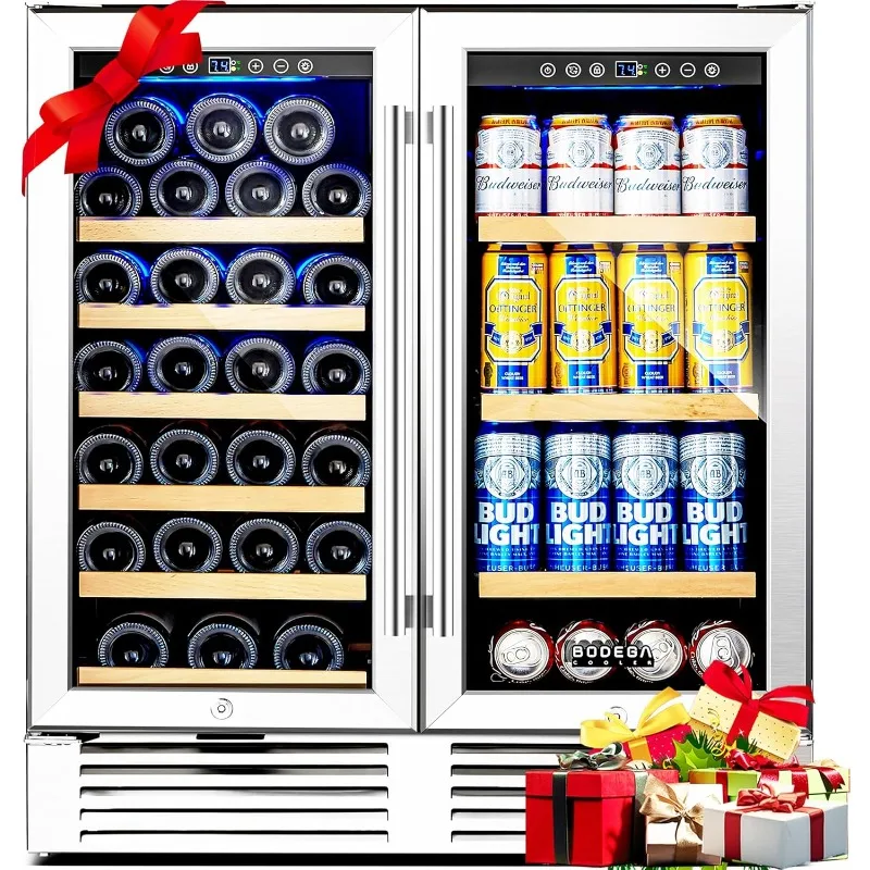 Задний барный холодильник с 2 стеклянными дверями, 30-дюймовый холодильник для вина и напитков с цифровым сенсорным экраном, высота счетчика
Задний барный холодильник с 2 стеклянными дверями, 30-дюймовый холодильник для вина и напитков с цифровым сенсорным экраном, высота счетчика