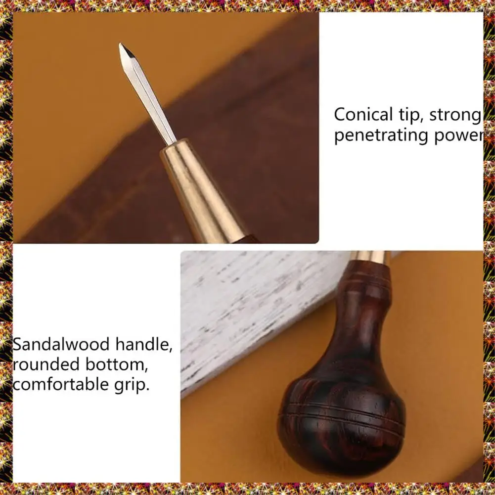 BTCL Handmade Leather Goods DIY Sandalwood Diamond Awl Rosewood Diamond Cone Leather Awl Diamond Cone
BTCL Handmade Leather Goods DIY Sandalwood Diamond Awl Rosewood Diamond Cone Leather Awl Diamond Cone