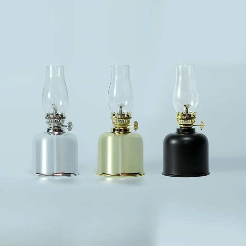 Vintage Electroplated Metal Oil Can Candle Camping Tent Ambient LED Light Outdoor Home Garden Decor Novelty New Portable
Vintage Electroplated Metal Oil Can Candle Camping Tent Ambient LED Light Outdoor Home Garden Decor Novelty New Portable