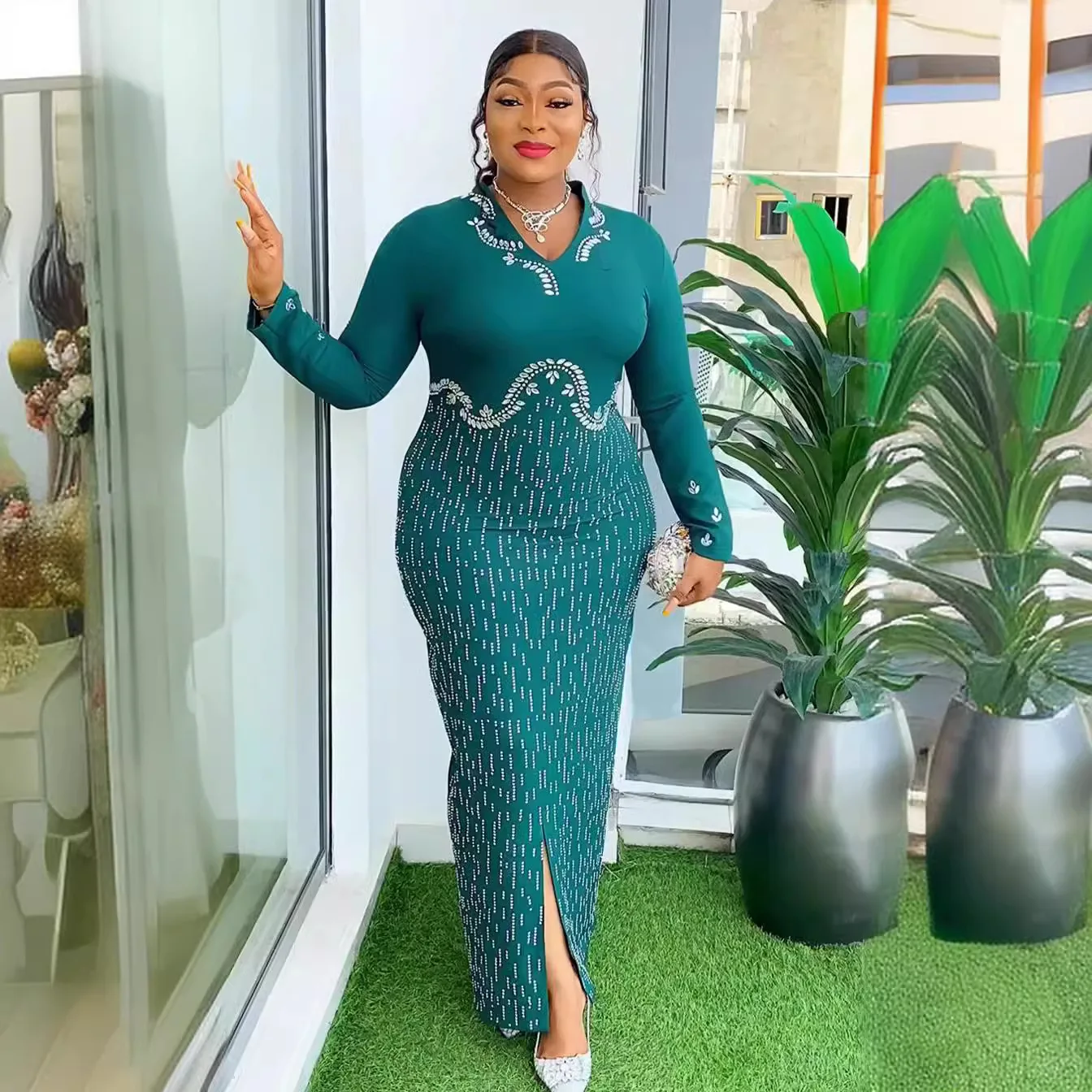African Party Dresses for Women Bodycon Mermaid Sexy Maxi Dress Elegant Wedding Evening Gowns Ankara Turkey Outfit Robe 2024
African Party Dresses for Women Bodycon Mermaid Sexy Maxi Dress Elegant Wedding Evening Gowns Ankara Turkey Outfit Robe 2024