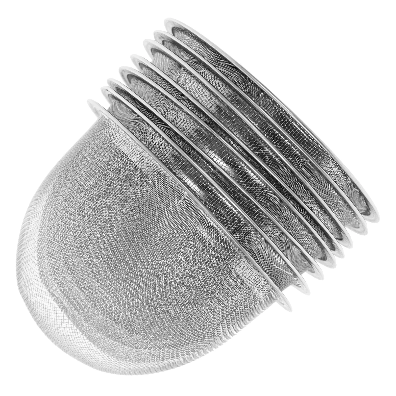 8pcs Stainless Steel Strainer 7.2Cm X 5Cm Fine Mesh Reusable Tea Infuser For Loose Leaf Herbs Spices Tea Filter For 
8pcs Stainless Steel Strainer 7.2Cm X 5Cm Fine Mesh Reusable Tea Infuser For Loose Leaf Herbs Spices Tea Filter For