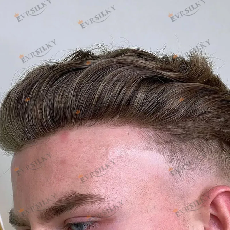 Light Brown Bond NPU Toupee for Men 100% Natural Hairline Human Hair Replacement System Capillary Prosthesis Fine Mono Lace & PU
Light Brown Bond NPU Toupee for Men 100% Natural Hairline Human Hair Replacement System Capillary Prosthesis Fine Mono Lace & PU