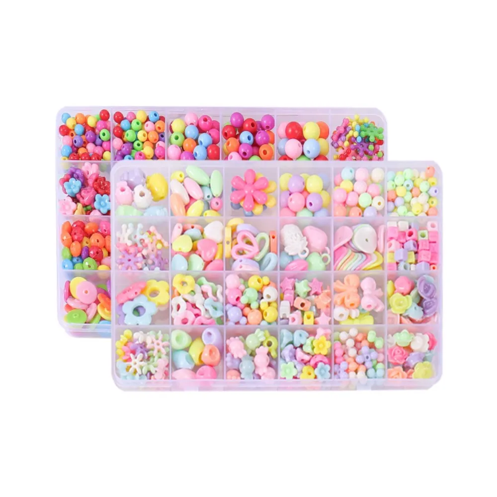 DIY Children's Handmade Beaded Girls Wear Loose Spacer Beads For Crafts Jewelry Bracelet Necklace Making Gift Set Accessory
DIY Children's Handmade Beaded Girls Wear Loose Spacer Beads For Crafts Jewelry Bracelet Necklace Making Gift Set Accessory