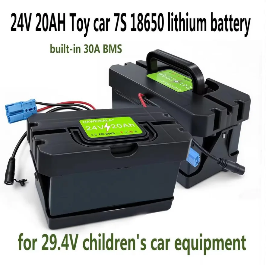 24V Children's Electric Vehicle Charging Lithium Battery 24V 20ah Lifepo4 Battery Pack Lithium Iron Phosphate Super Long Range
24V Children's Electric Vehicle Charging Lithium Battery 24V 20ah Lifepo4 Battery Pack Lithium Iron Phosphate Super Long Range