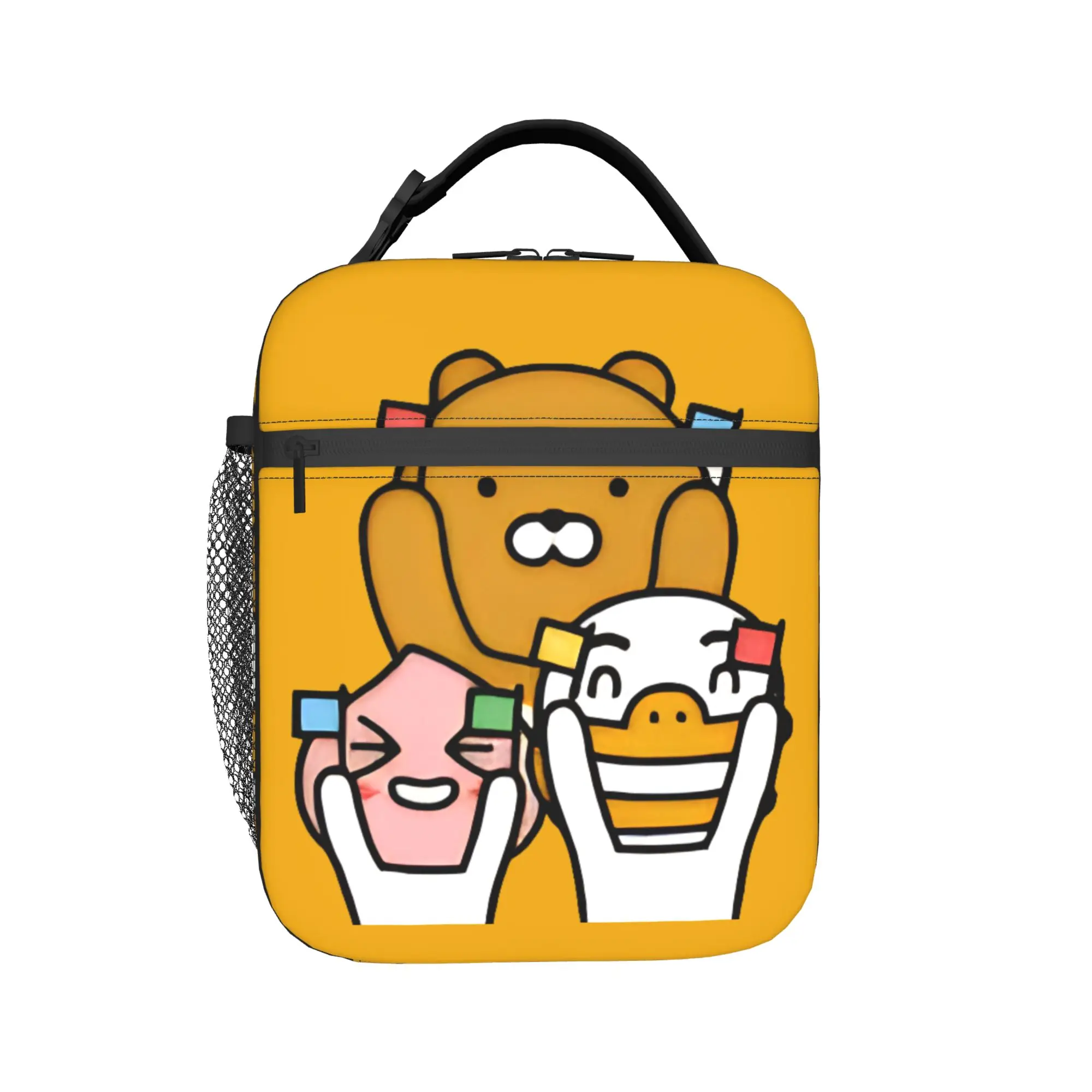 Cartoon-Kao Friends Thermal Insulated Lunch Bags for Travel Portable Food Bag Thermal Cooler Lunch Boxes
Cartoon-Kao Friends Thermal Insulated Lunch Bags for Travel Portable Food Bag Thermal Cooler Lunch Boxes