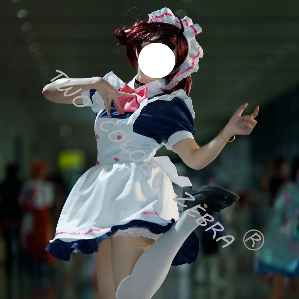 Momo Ayase Cosplay Maid Dress Costume Short Sleeve Shirt Pink Bow White Ruffle Apron Black Choker for Women Anime Dandadan
Momo Ayase Cosplay Maid Dress Costume Short Sleeve Shirt Pink Bow White Ruffle Apron Black Choker for Women Anime Dandadan