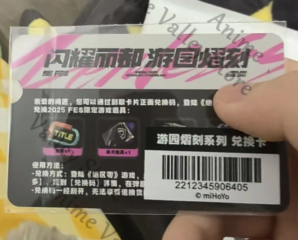 Anime Genuine Zenless Zone Zero Asaba Harumasa Hoshimi Miyabi Ellen Joe Cosplay Cartoon Convertibility Card Concert Light Stick
Anime Genuine Zenless Zone Zero Asaba Harumasa Hoshimi Miyabi Ellen Joe Cosplay Cartoon Convertibility Card Concert Light Stick