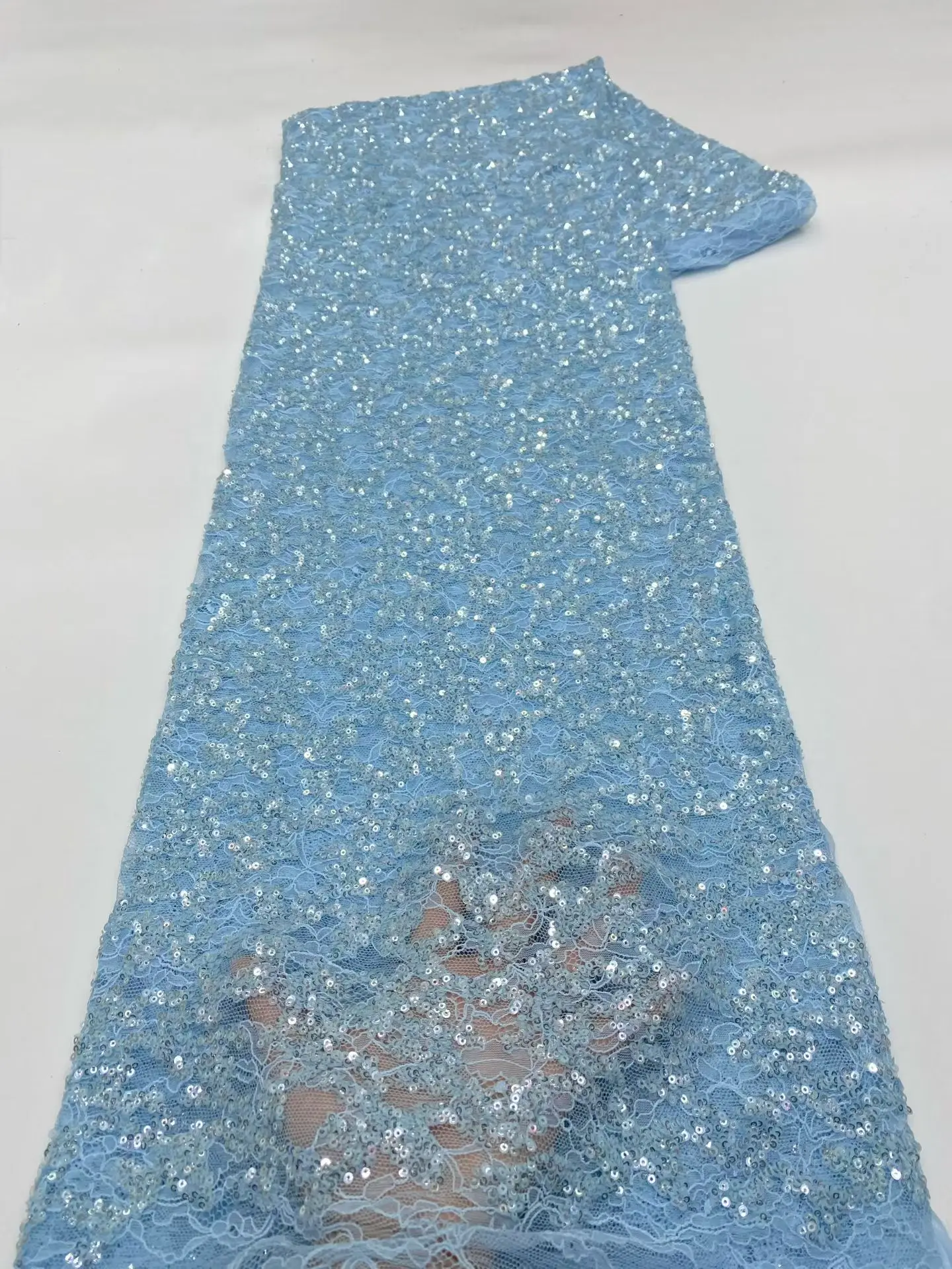 African Tulle Lace Fabric 2026 French Net Sequins Fabric Sewing Embroidery With Sequin Lace Tulle Mesh Nigeria Dress 5 Yards
African Tulle Lace Fabric 2026 French Net Sequins Fabric Sewing Embroidery With Sequin Lace Tulle Mesh Nigeria Dress 5 Yards