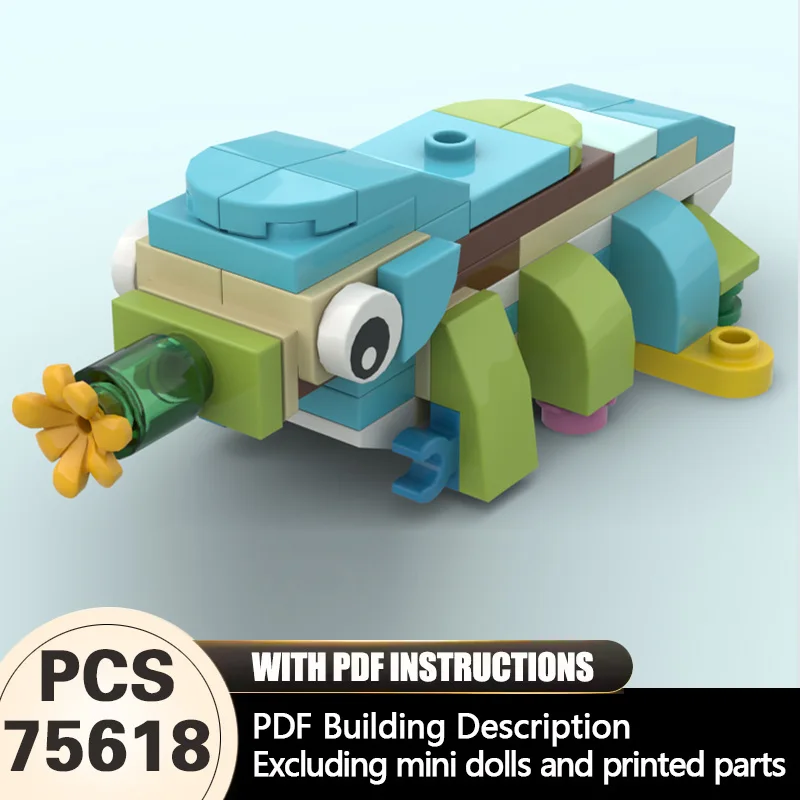 Creators Animal Series Model MOC Building Bricks Tardigrade Modular Technology Gifts Holiday Assemble Children Toys Suit
Creators Animal Series Model MOC Building Bricks Tardigrade Modular Technology Gifts Holiday Assemble Children Toys Suit