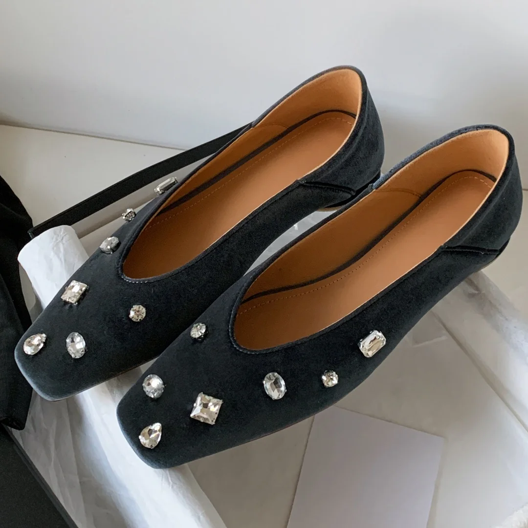 danxuefei women's satin fabric crystal decoration square toe slip-on flat elegant ladies slim daily dress shoes woman 2025 new
danxuefei women's satin fabric crystal decoration square toe slip-on flat elegant ladies slim daily dress shoes woman 2025 new