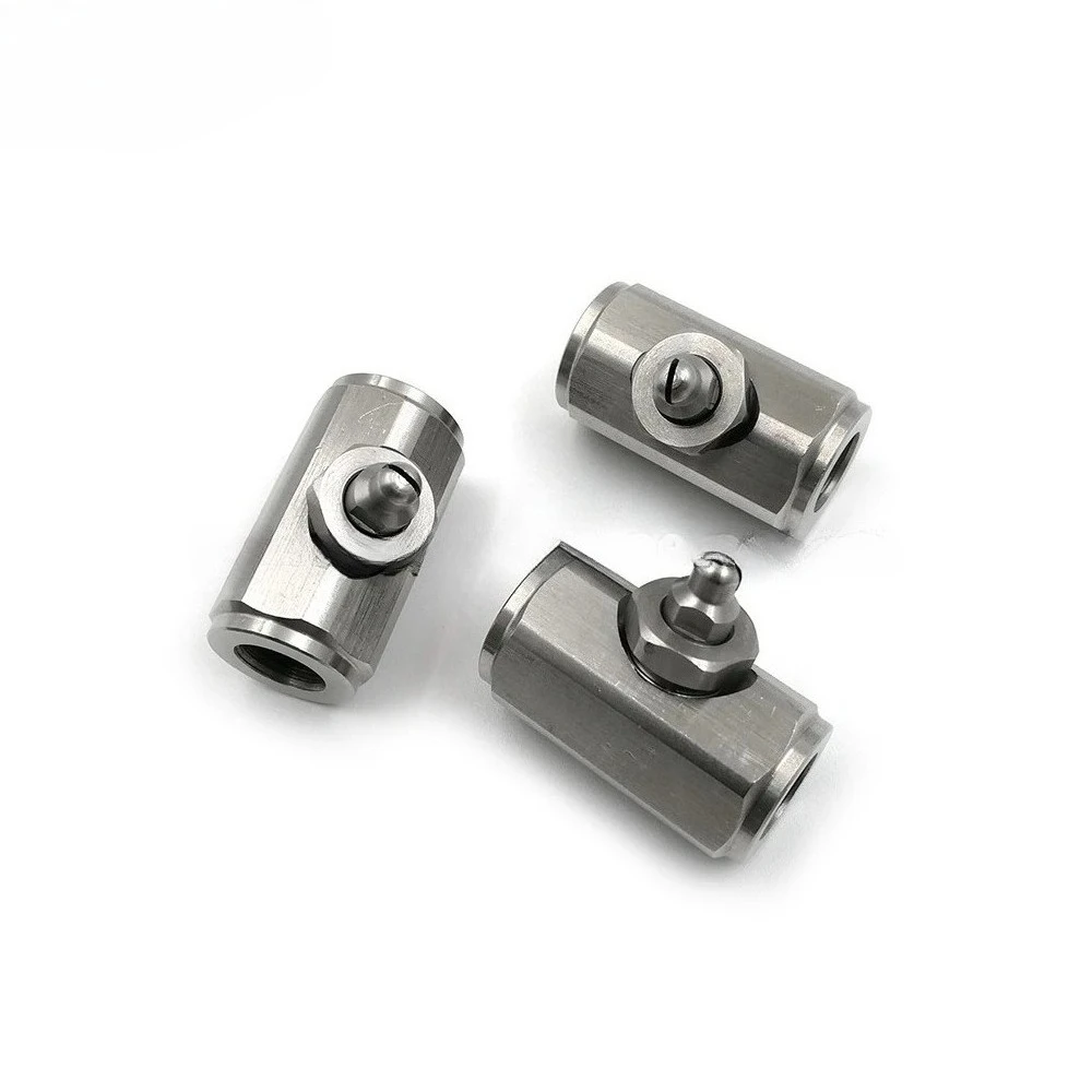 YS SS Non-adjustable Flat Fan Nozzle Mini Small Flow Fine Air Atomizing Nozzle for Industrial Cooling & Humidification
YS SS Non-adjustable Flat Fan Nozzle Mini Small Flow Fine Air Atomizing Nozzle for Industrial Cooling & Humidification