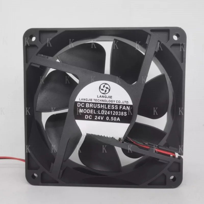 C FOR LANGJIE LD2412038S DC24V 0.5A 12CM 2-wire Inverter Cooling Fan
C FOR LANGJIE LD2412038S DC24V 0.5A 12CM 2-wire Inverter Cooling Fan