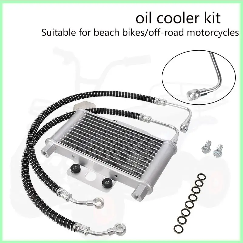 Moto Radiator Kit Aluminum Silvery Water Tank Cooler GY6 Suitable for 150cc 200cc Motorcycle Water Cooler
Moto Radiator Kit Aluminum Silvery Water Tank Cooler GY6 Suitable for 150cc 200cc Motorcycle Water Cooler