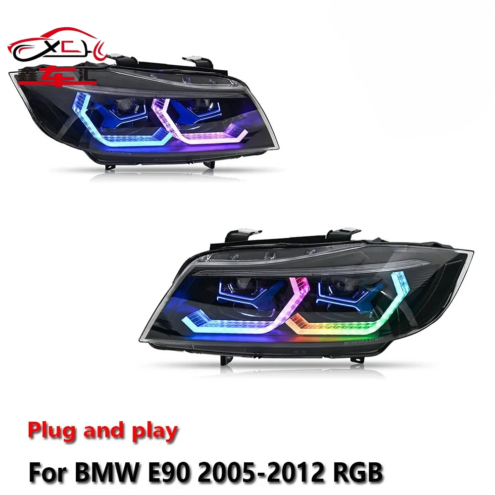 Car LED Headlight Assemblies For BMW E90 2005-2012 RGB Fog DRL Brake Turn Signal Lamp Plug and Play
Car LED Headlight Assemblies For BMW E90 2005-2012 RGB Fog DRL Brake Turn Signal Lamp Plug and Play