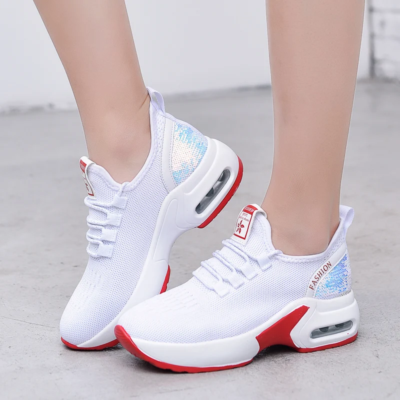 905 Women Breathable Mesh Dance Shoes Cushion Non Slip Comfortable Square Dance Sneakers Modern dance shoes training shoes
905 Women Breathable Mesh Dance Shoes Cushion Non Slip Comfortable Square Dance Sneakers Modern dance shoes training shoes