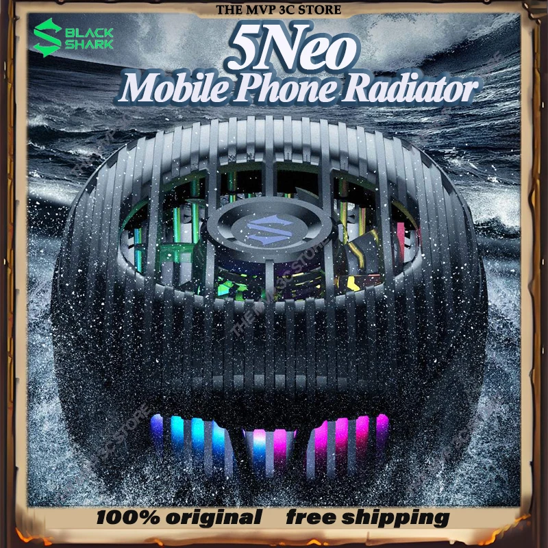 BlackSshark 5Neo Mobile Phone Radiator Mobile Phone Cooler Cooling Back Clip 15W Mobile Live Streaming Gaming RGB Light Gift PC
BlackSshark 5Neo Mobile Phone Radiator Mobile Phone Cooler Cooling Back Clip 15W Mobile Live Streaming Gaming RGB Light Gift PC