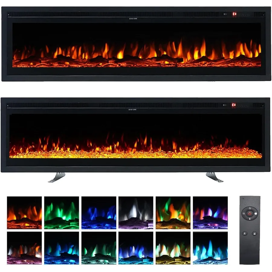 Встраиваемая электрическая каминная вставка 60 — ультратонкая линейная конструкция с нагревателем 750/1500 Вт, 12 пламени, 12 комбинаций цвета желтого цвета, перегрева
Встраиваемая электрическая каминная вставка 60 — ультратонкая линейная конструкция с нагревателем 750/1500 Вт, 12 пламени, 12 комбинаций цвета желтого цвета, перегрева