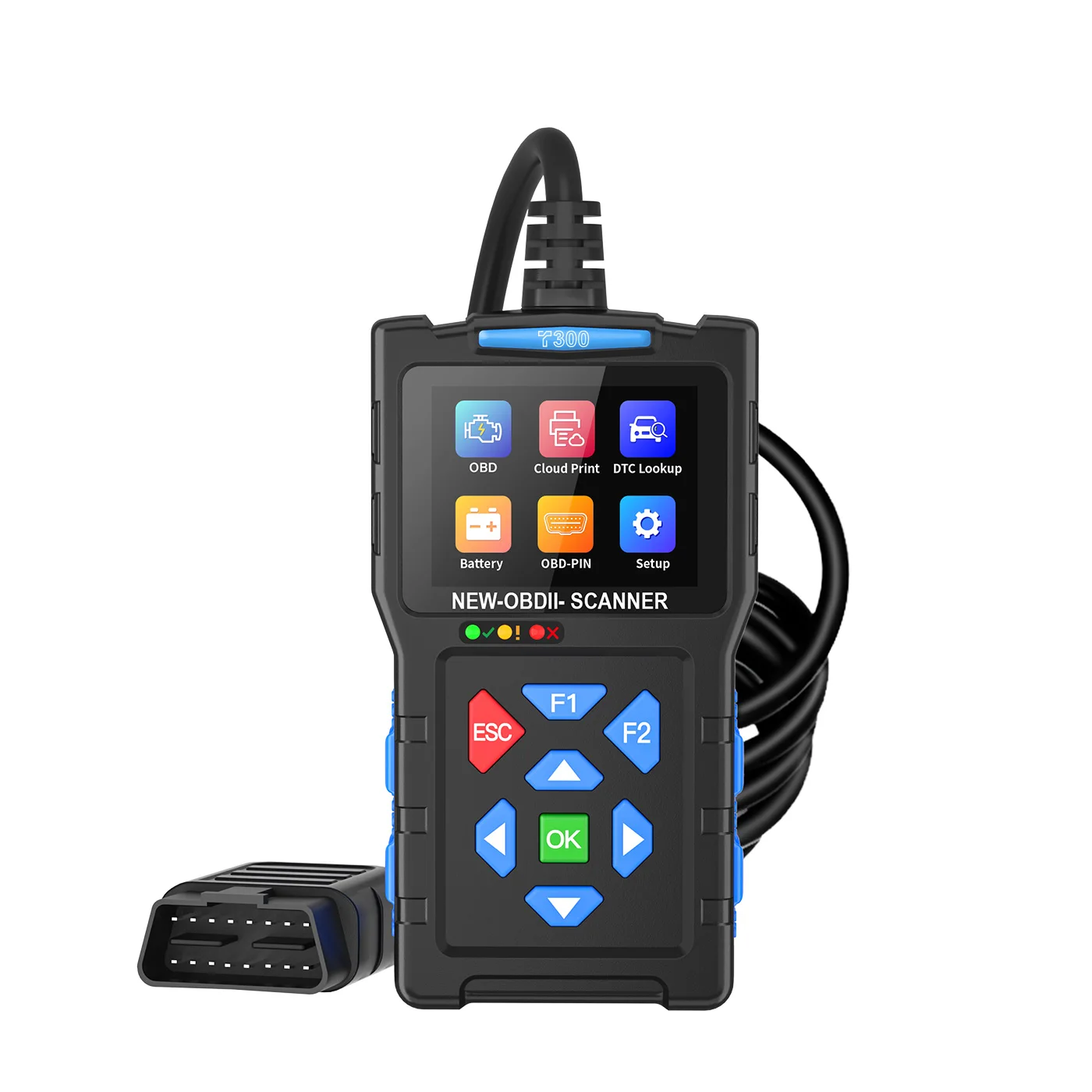 T300 OBD2 Диагностический инструмент сканера Считыватель кодов Прозрачные инструменты для ремонта автомобилей Обновленные из T100 T200
T300 OBD2 Диагностический инструмент сканера Считыватель кодов Прозрачные инструменты для ремонта автомобилей Обновленные из T100 T200