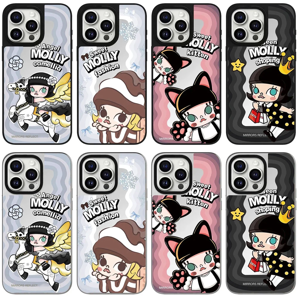 Cartoon Doll Wave Black Silver Border Mirror Magnetic Phone Case Cover for IPhone 12 13 14 15 16 Pro Max Case
Cartoon Doll Wave Black Silver Border Mirror Magnetic Phone Case Cover for IPhone 12 13 14 15 16 Pro Max Case