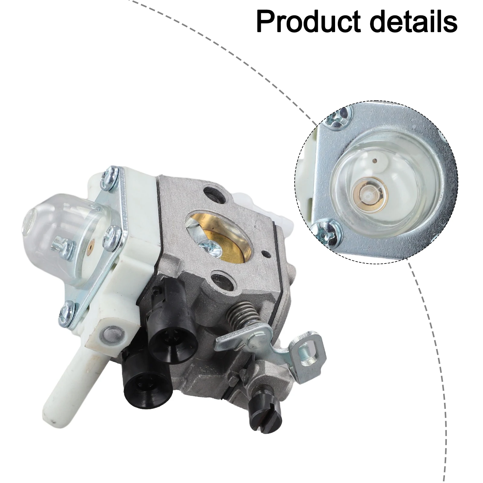 Metal Carburetor for FS230 For FS235 and For FS235R Lawn Mower Accessories Fuel Efficiency and Easy Installation
Metal Carburetor for FS230 For FS235 and For FS235R Lawn Mower Accessories Fuel Efficiency and Easy Installation