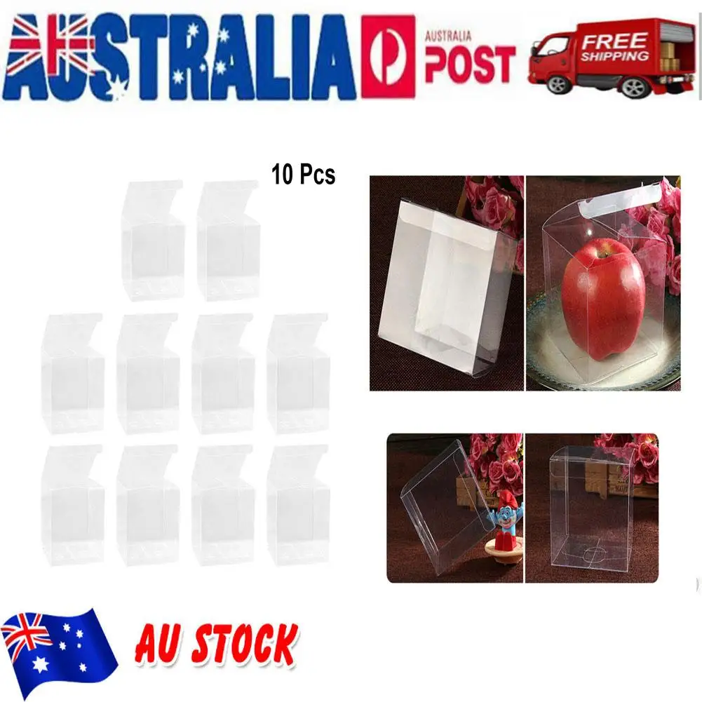 10 Pcs Square PVC Packaging Clear Candy Box Boxes Clear Candy Gift Box for Wedding Party Favor Storage Display
10 Pcs Square PVC Packaging Clear Candy Box Boxes Clear Candy Gift Box for Wedding Party Favor Storage Display
