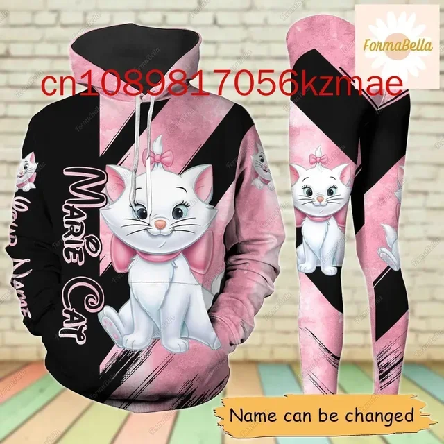 Бесплатное индивидуальное имя Disney Marie Cat, комплект с капюшоном и леггинсами, женская толстовка с Минни Микки, штаны для йоги, спортивные штаны, модные комплекты
Бесплатное индивидуальное имя Disney Marie Cat, комплект с капюшоном и леггинсами, женская толстовка с Минни Микки, штаны для йоги, спортивные штаны, модные комплекты