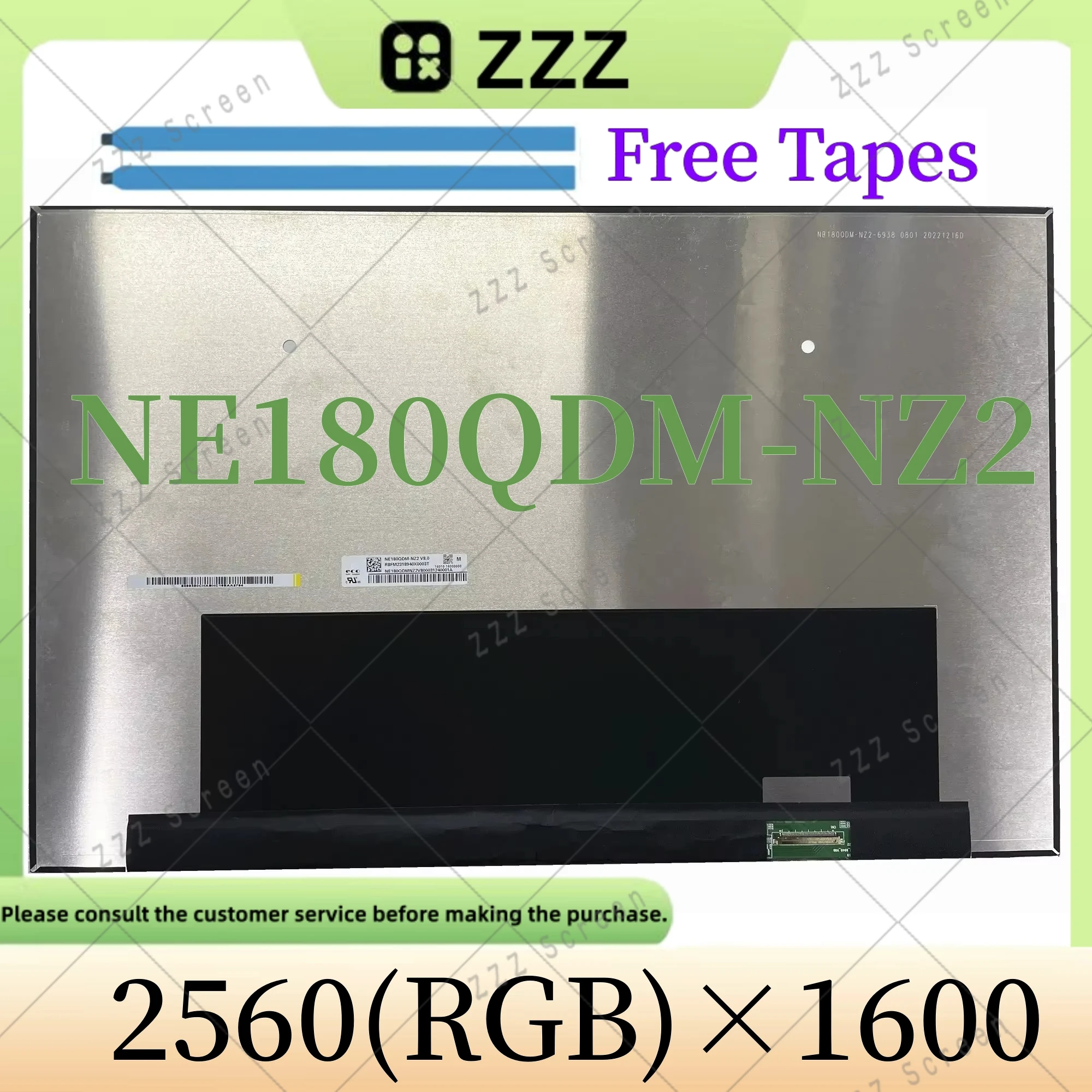 NE180QDM-NZ2 V8.0 18.0'' IPS 240Hz Laptop LCD Screen Display Panel 2560*1600 40 PINS
NE180QDM-NZ2 V8.0 18.0'' IPS 240Hz Laptop LCD Screen Display Panel 2560*1600 40 PINS