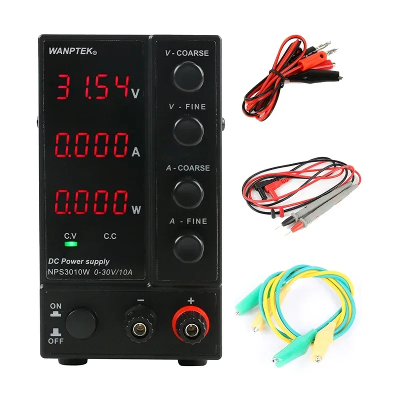 4Ps Новый NPS306W 605W 3010W 1203W Лабораторный регулируемый импульсный регулируемый источник питания постоянного тока 30 В 5 А 10 А 110 В-220 В 0,01 В 0,001 А
4Ps Новый NPS306W 605W 3010W 1203W Лабораторный регулируемый импульсный регулируемый источник питания постоянного тока 30 В 5 А 10 А 110 В-220 В 0,01 В 0,001 А