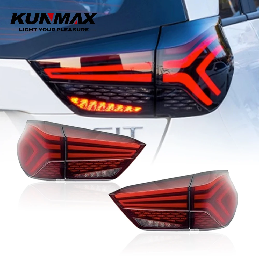 Pair Of Car Tail Light Assembly For Honda FIT JAZZ 2020 LED Flowing Water Flicker Tail Lamps Brake Fog Plug and Play Taillights
Pair Of Car Tail Light Assembly For Honda FIT JAZZ 2020 LED Flowing Water Flicker Tail Lamps Brake Fog Plug and Play Taillights