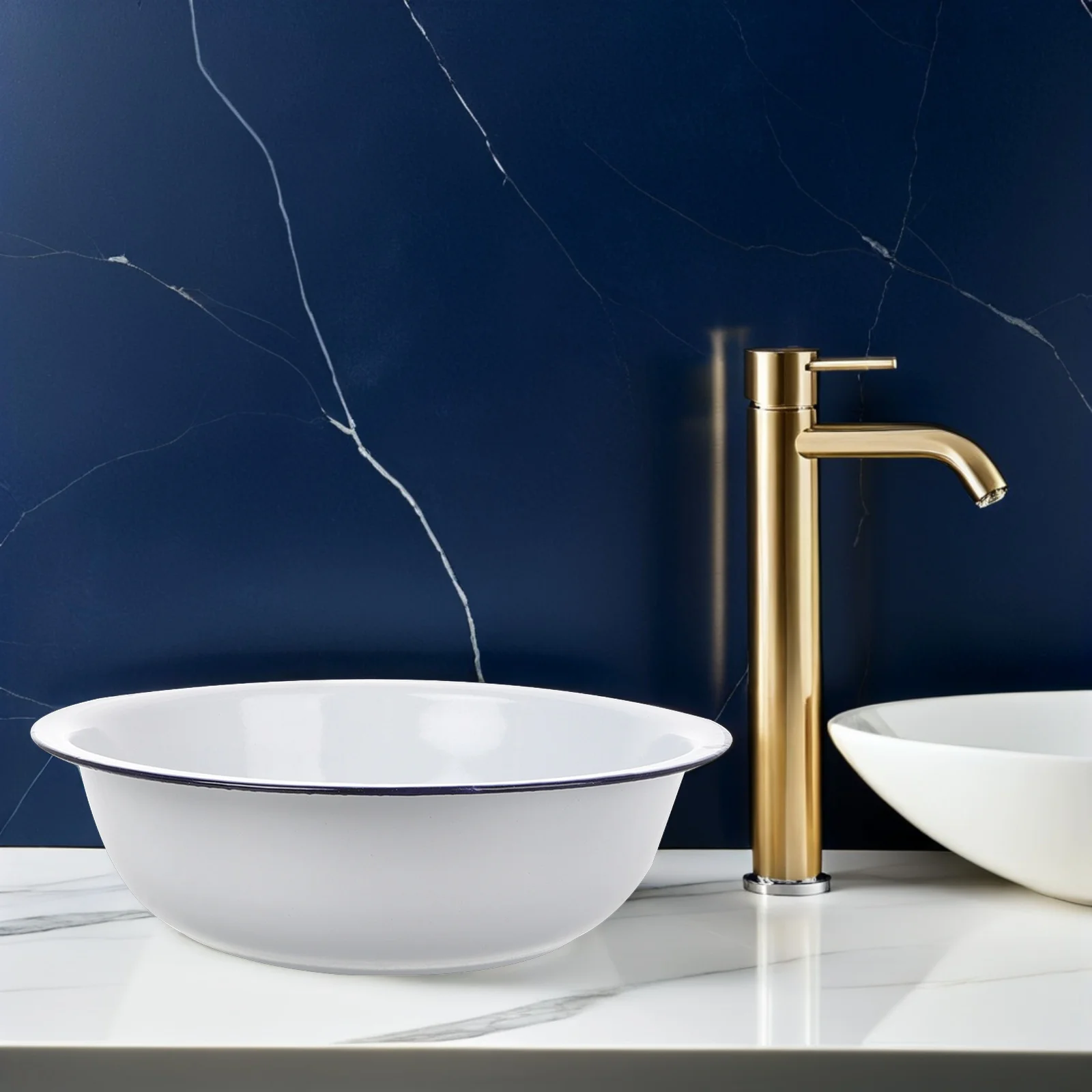 2pcs Large White Enamel Bowl Thickened Vintage Kitchen Basin For Washing Vegetables Mixing Dough Food Prep Dishwashing Baking
2pcs Large White Enamel Bowl Thickened Vintage Kitchen Basin For Washing Vegetables Mixing Dough Food Prep Dishwashing Baking