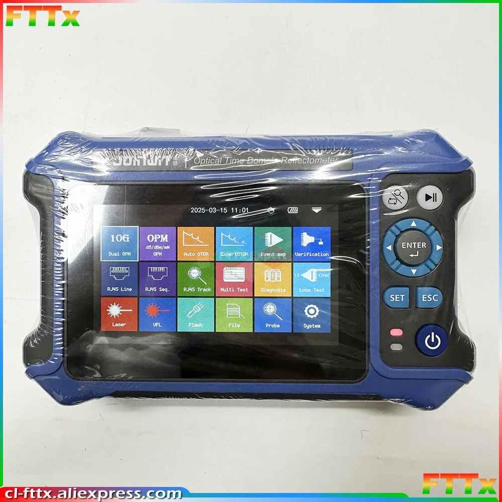 Joinwit 16 IN 1 Optical Time Domain Reflectometer 28dB/26dB SM 1310/1550nm JW3302K OTDR 10G OPM VFL Optical Loss event map Test
Joinwit 16 IN 1 Optical Time Domain Reflectometer 28dB/26dB SM 1310/1550nm JW3302K OTDR 10G OPM VFL Optical Loss event map Test