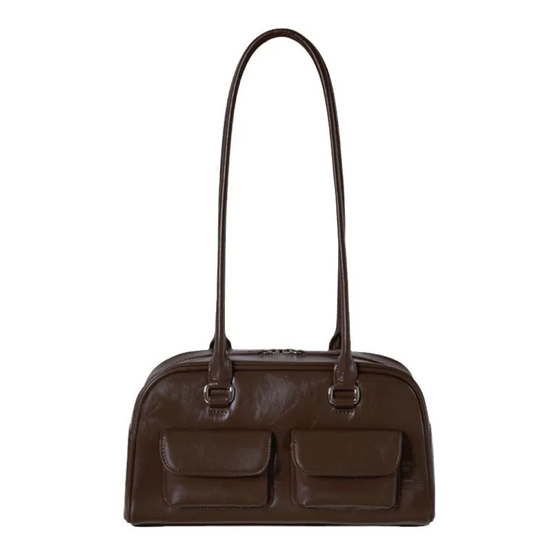 Women's bag 2025 new retro college style hundred with large capacity casual classroom commuter bags shoulder handbag
Women's bag 2025 new retro college style hundred with large capacity casual classroom commuter bags shoulder handbag