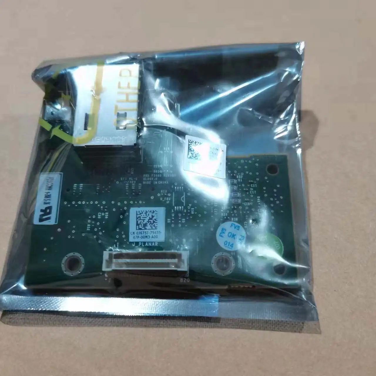For Dell iDRAC6 iDRAC7 Server, Remote Management Card J675T K869T 81RK6
For Dell iDRAC6 iDRAC7 Server, Remote Management Card J675T K869T 81RK6